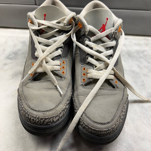 Nike air Jordan 3 retro cool grey mens size 8 w replacement box - Picture 2 of 8